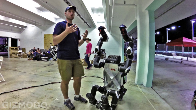 Illustration for article titled On Site at the Machine Olympics of DARPA's Robotics Challenge